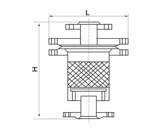 ZHQ-1砾石阻火器(图1)