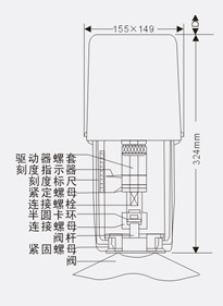 船用电动二通调节阀(图2)